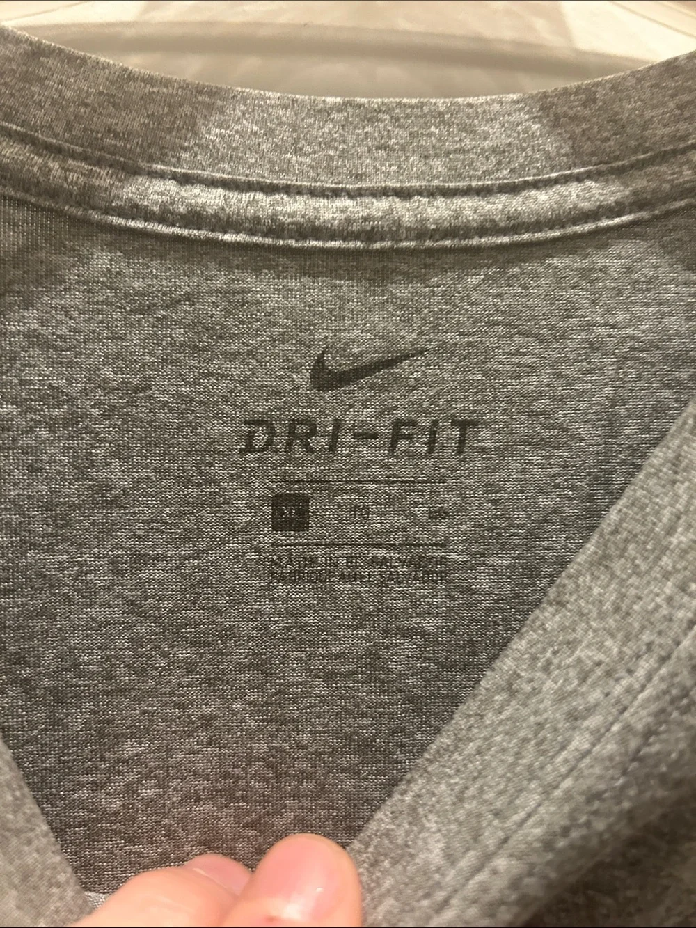 Nike Dri-Fit Gray Round Rock Express Texas Baseball Logo Tee